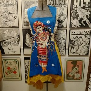 OOAK Vintage Aprons Handmade Dress
